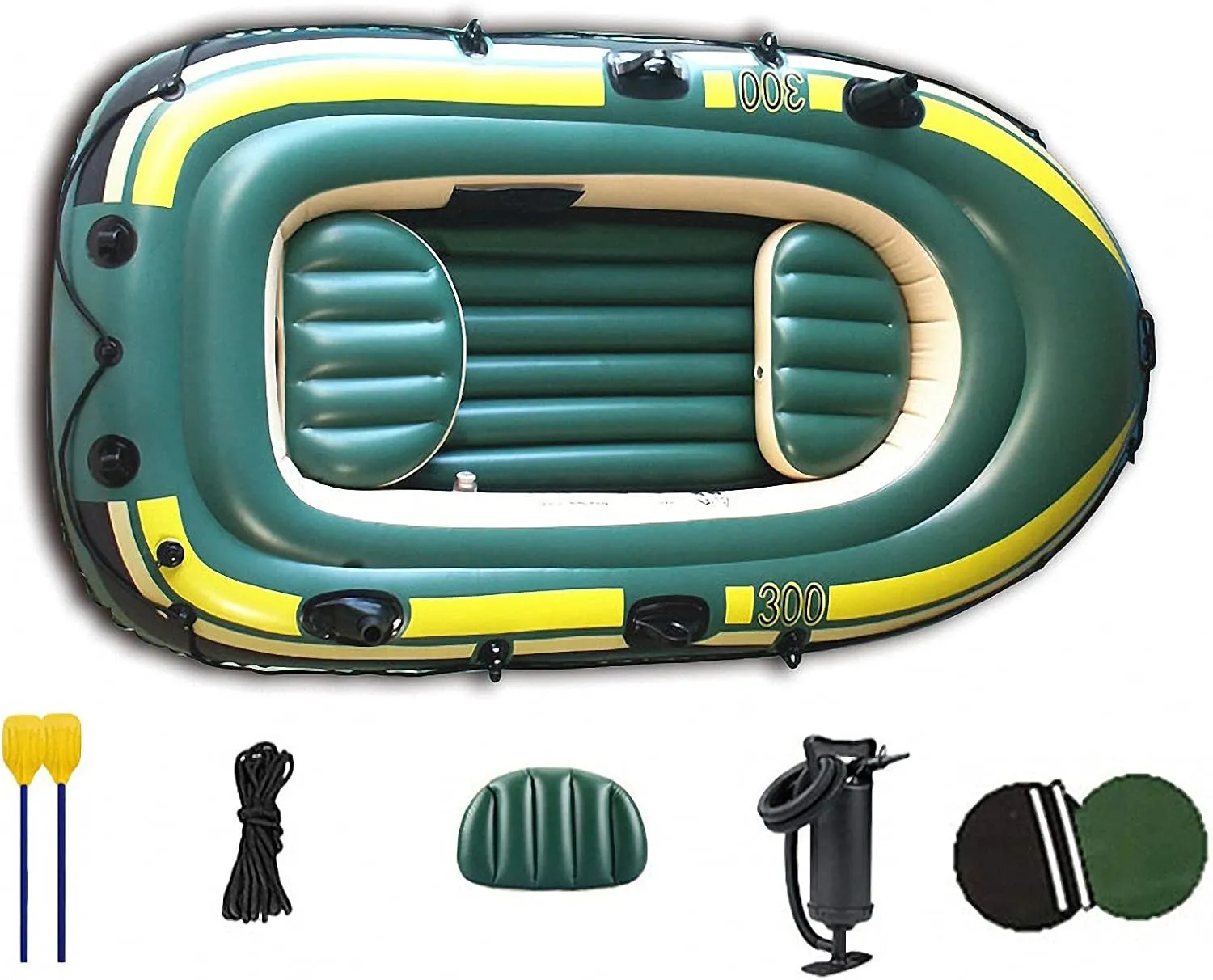 5Person Boat Group Kayak Fishing Inflatable Boat 3air Chamber Structure Inflatable Boat Rubber Boat