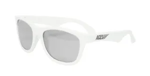 Aces Navigator--Aces Wicked White Navigator with Mirrored Lenses