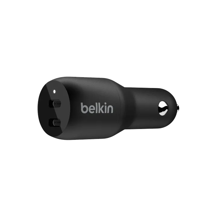 Belkin BoostCHARGE TM Dual USB-C TM Car Charger 36W