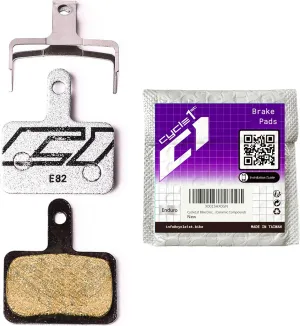 Bike Disc Brake Pads Compatible with/Replacement for Shimano Deore LX Alivio Altus Surron Tektro Orion Gemini TRP Hylex HYRD Spyre Spyke Dash - for Road/Mountain Bikes/emtb 82
