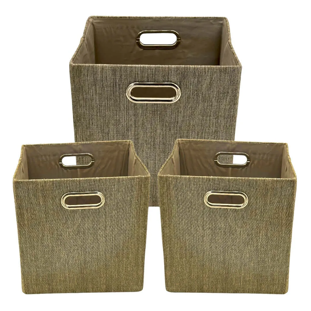 Cube Storage Bin - Brown
