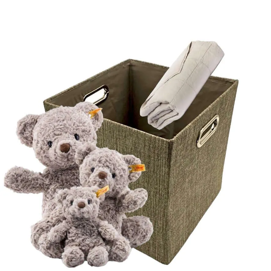 Cube Storage Bin - Brown