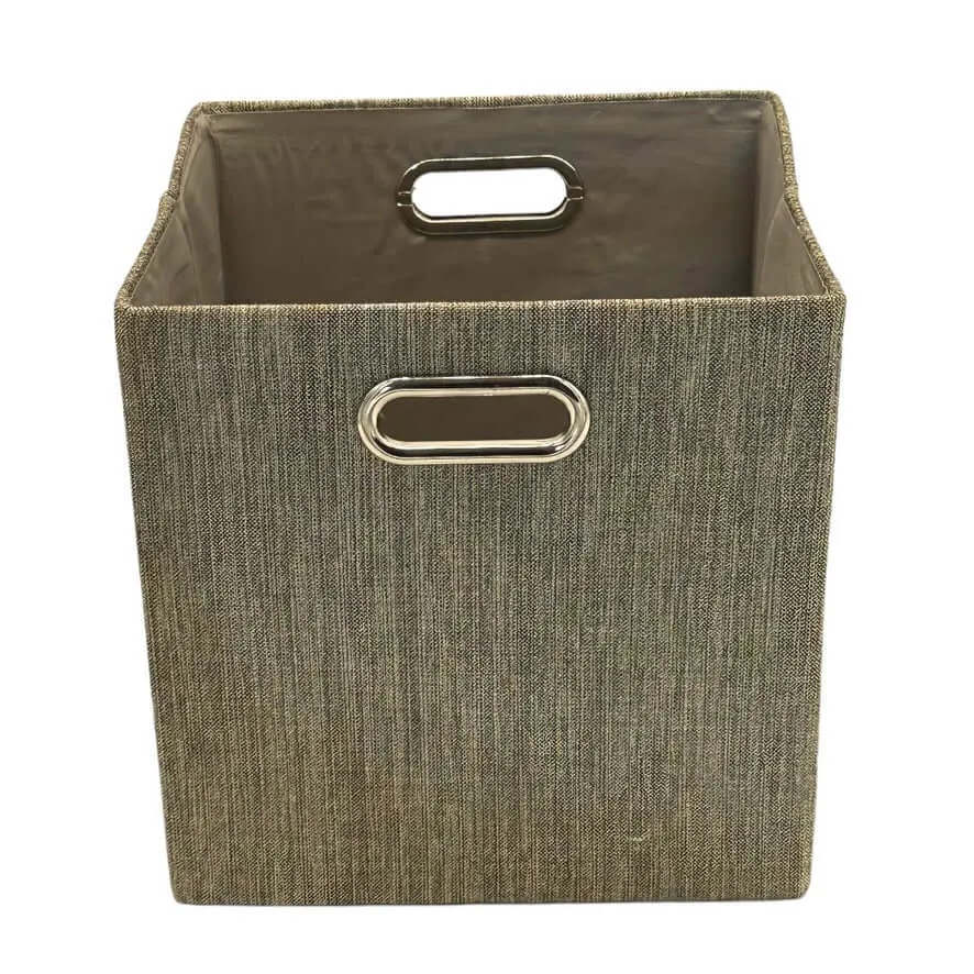 Cube Storage Bin - Brown