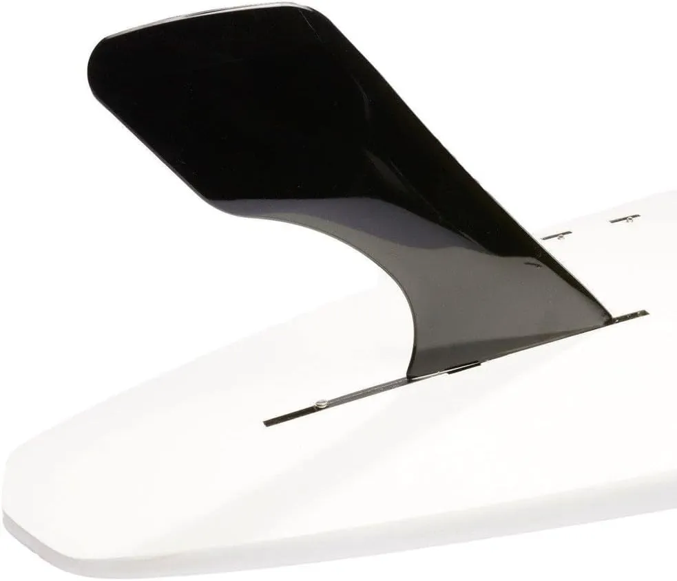 DORSAL Hatchet Surf Fins for SUP Longboard Surfboard Center Fin Black Polycarbonate
