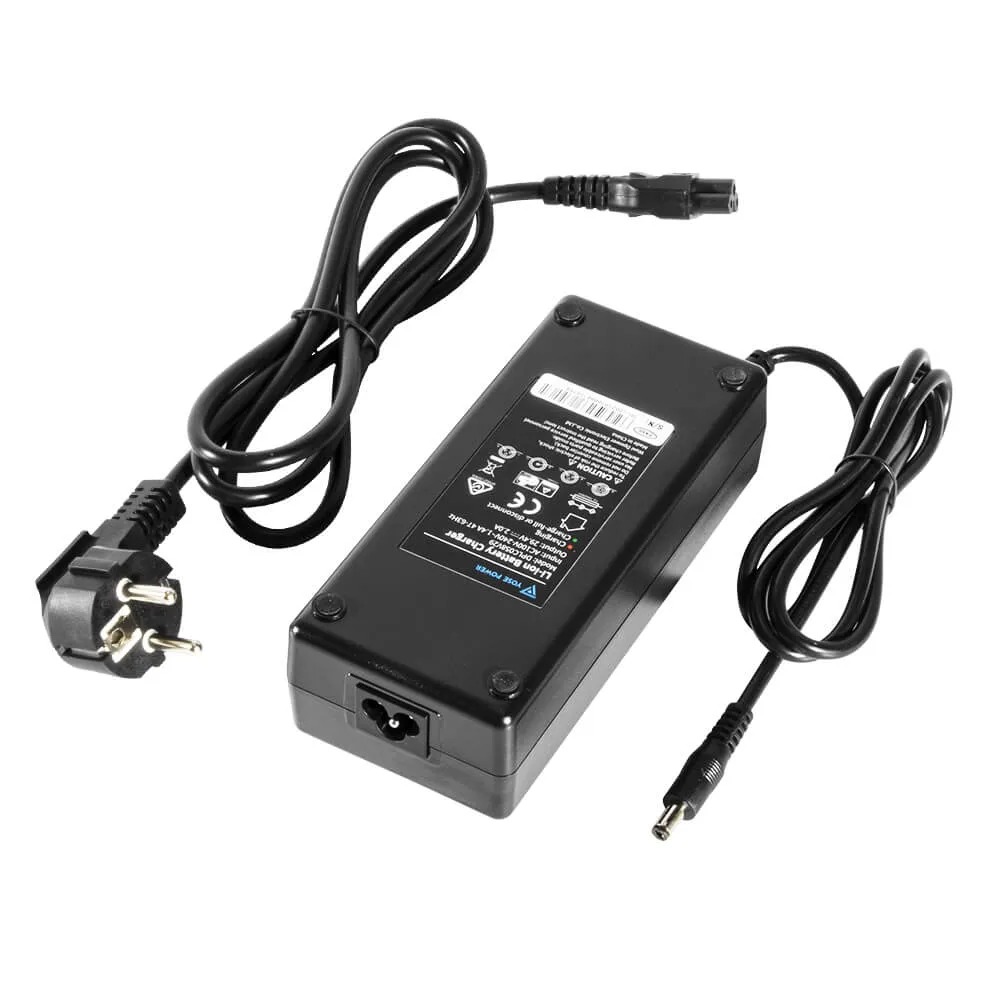 E-Bike Battery Charger with DC2.1 Plug