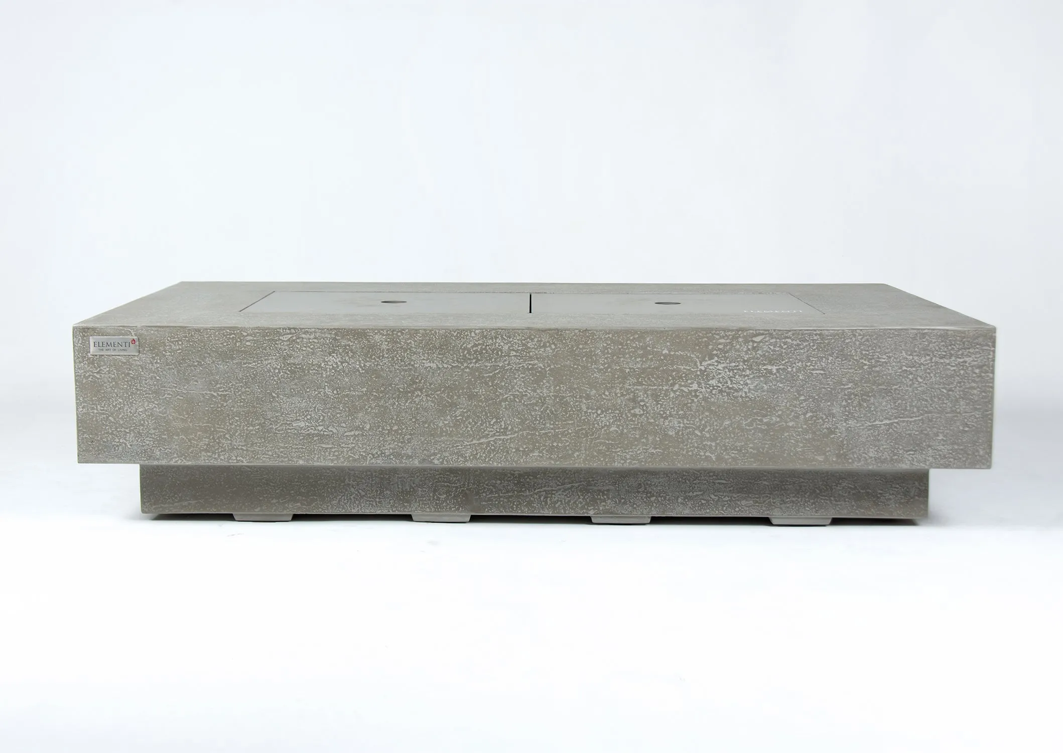 Elementi Plus OFG415LG Riviera Concrete Outdoor Fire Table