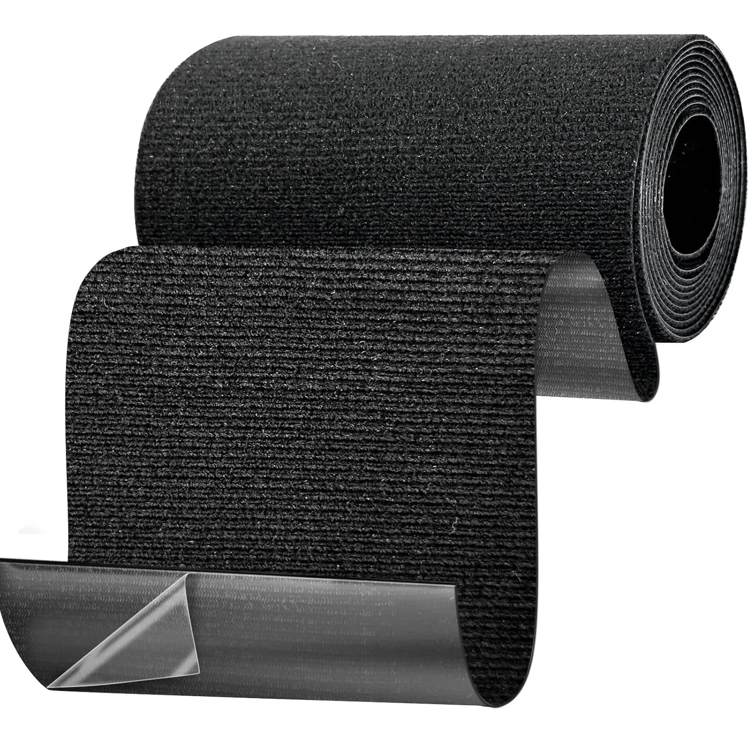 Fabric Repair Tape for Canvas, Awning, Tent, Cloth, Waterproof and Washable Heavy Duty Patch for Tear or Hole, Sail and Boat Bover, No Sewing or Ironing Need, Black