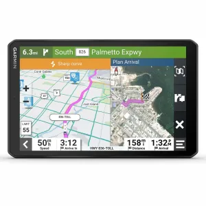 Garmin RV 895, Large, Easy-to-Read 8” GPS RV Navigator, Custom RV Routing, High-Resolution Birdseye Satellite Imagery, Directory of RV Parks and Services, Landscape or Portrait View Display