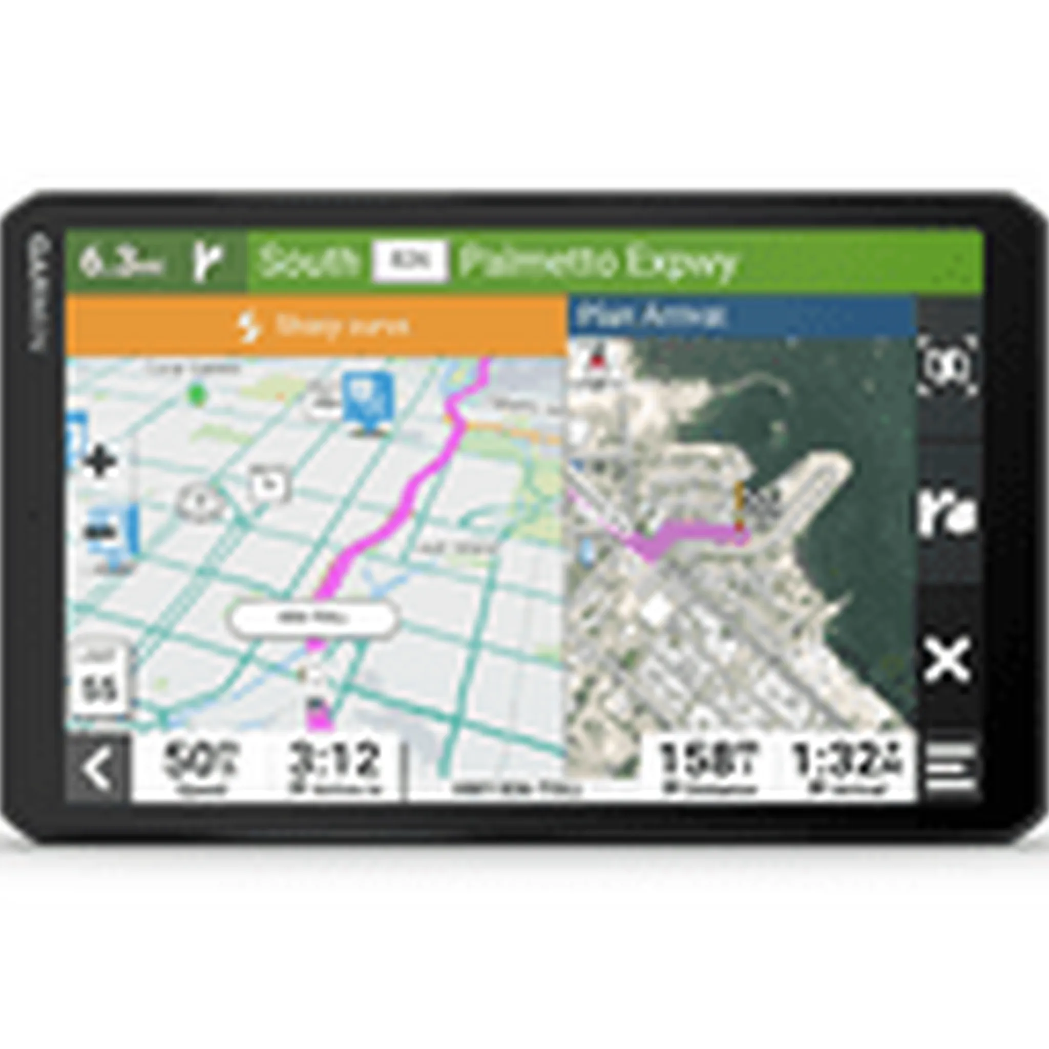 Garmin RV 895, Large, Easy-to-Read 8” GPS RV Navigator, Custom RV Routing, High-Resolution Birdseye Satellite Imagery, Directory of RV Parks and Services, Landscape or Portrait View Display