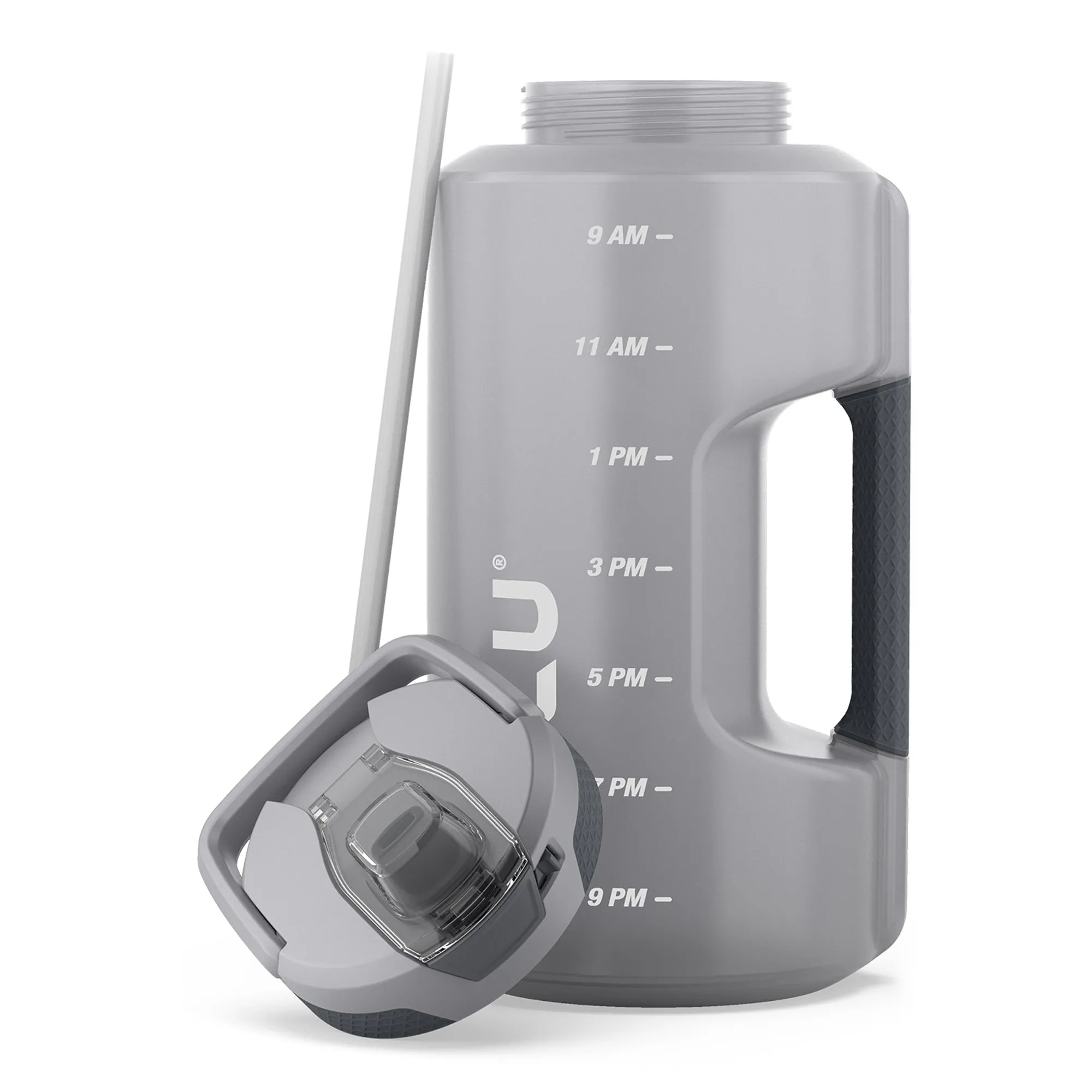 Goals Gallon 128oz Water Bottle With Straw