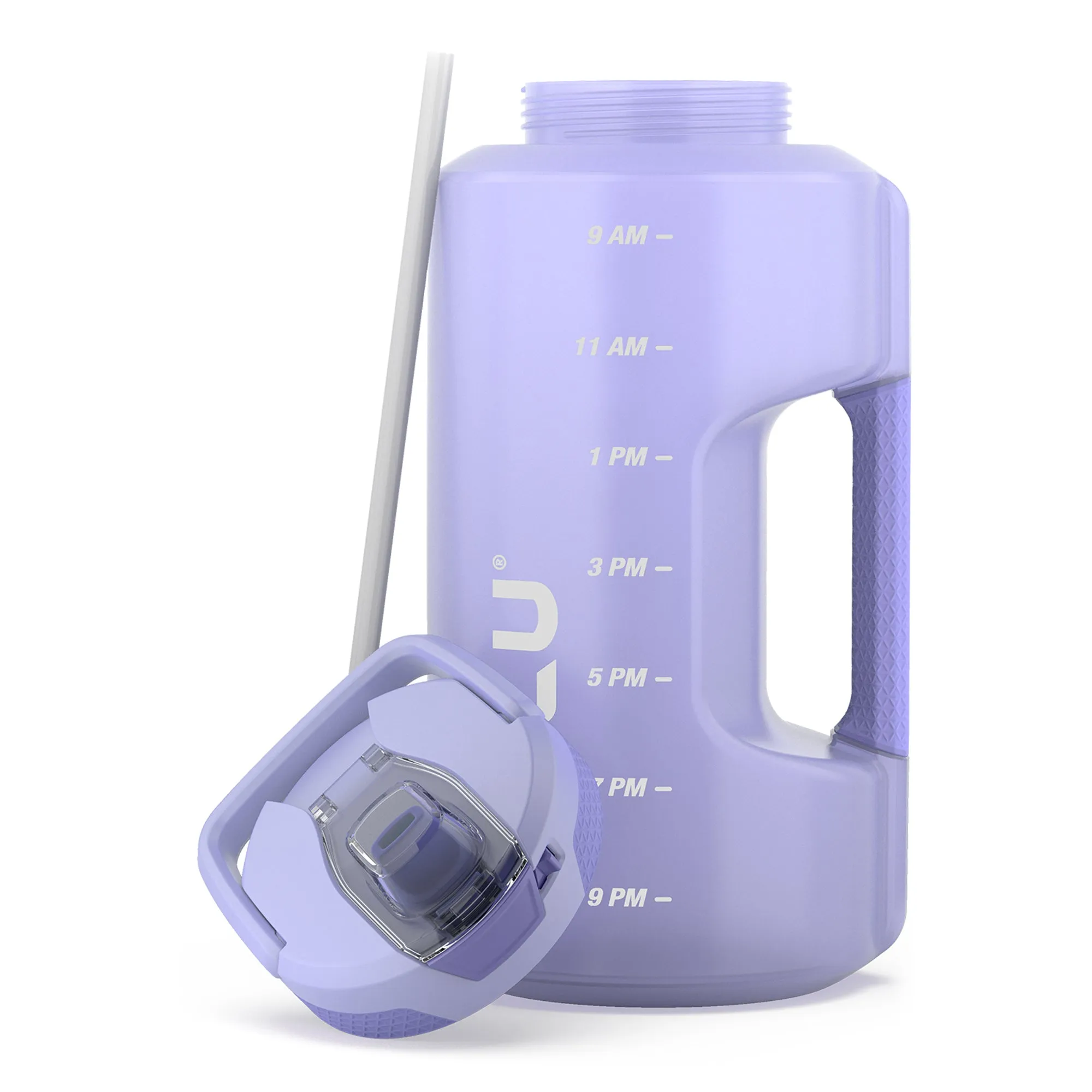 Goals Gallon 128oz Water Bottle With Straw