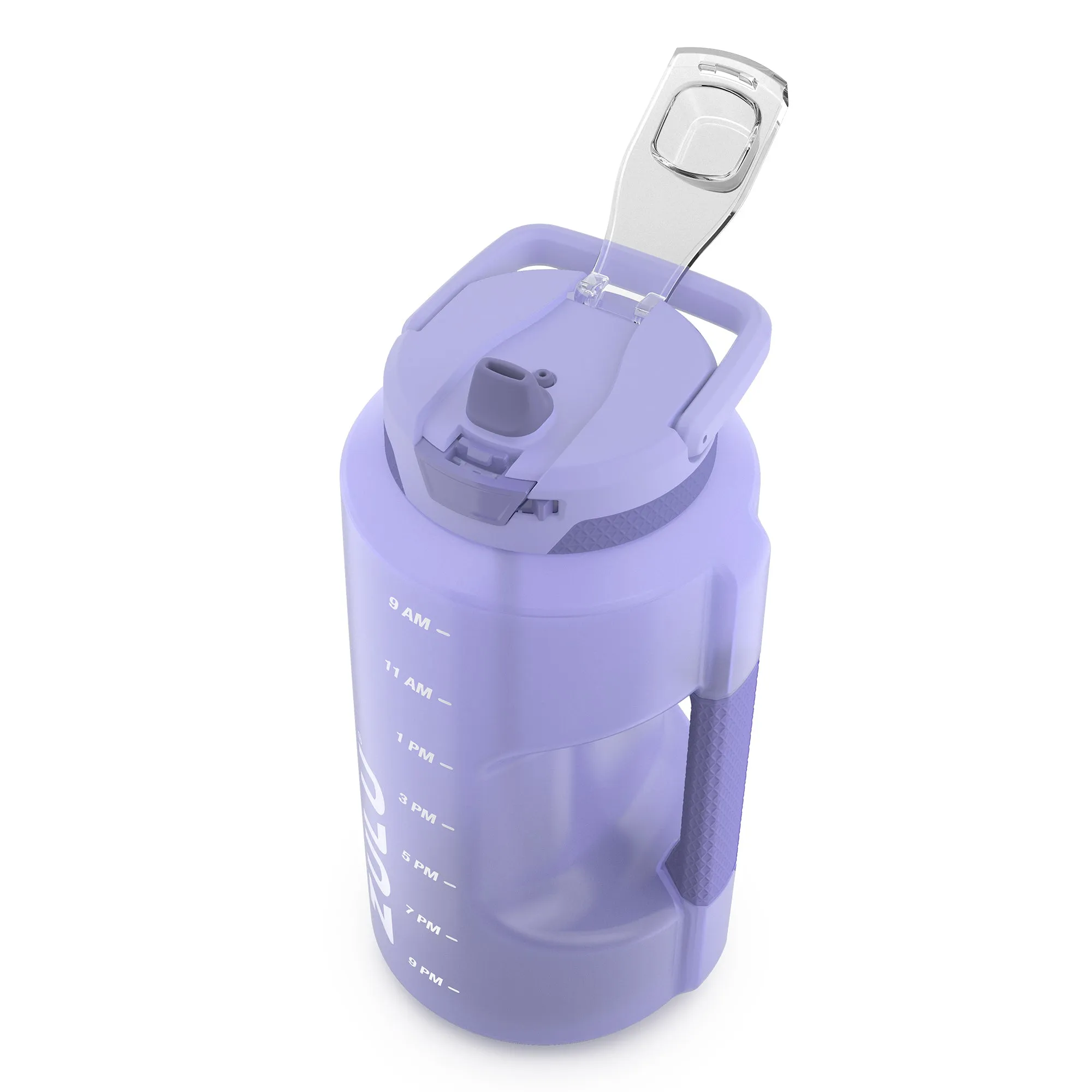 Goals Gallon 128oz Water Bottle With Straw