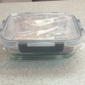 Home Concepts 1Lt food storage glass container