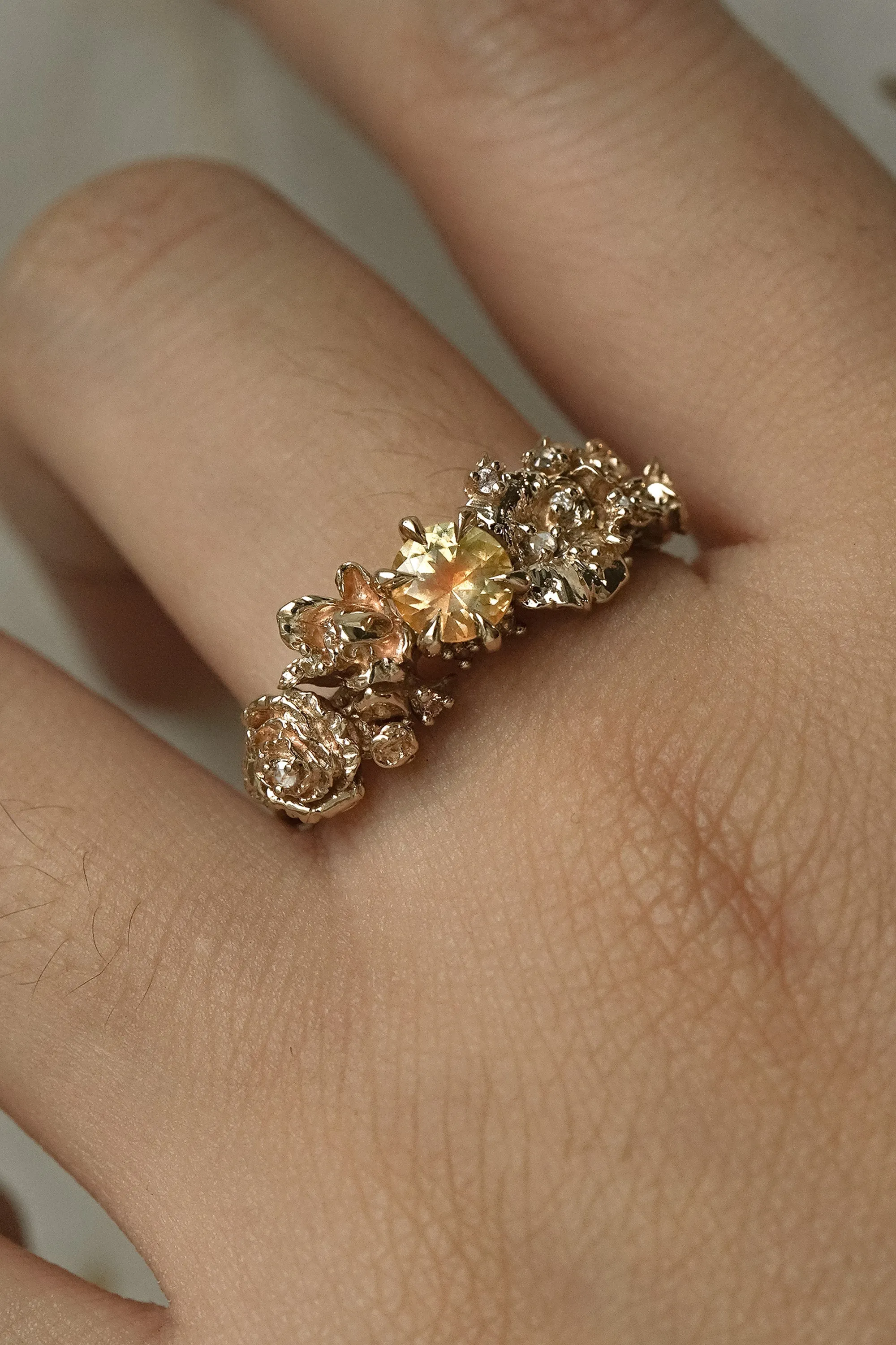OOAK Asrai Garden Ring - 14