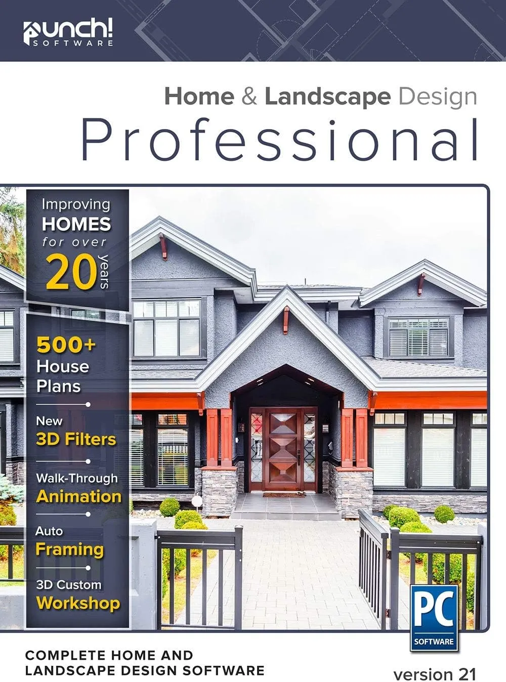 Punch! Home & Landscape Design Professional v21 - Windows [PC Download]