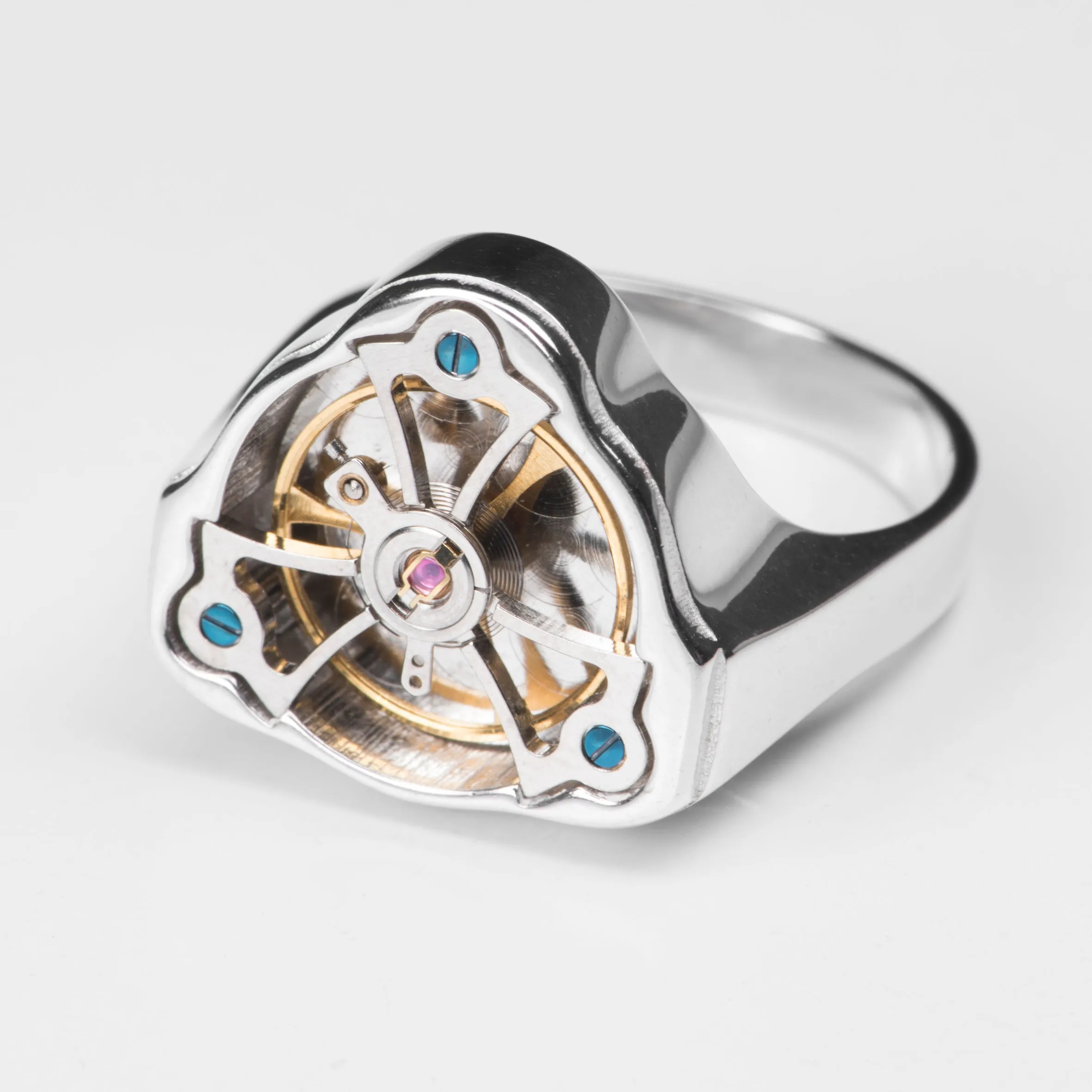 Silver Spinner Ring - NAVIGATOR