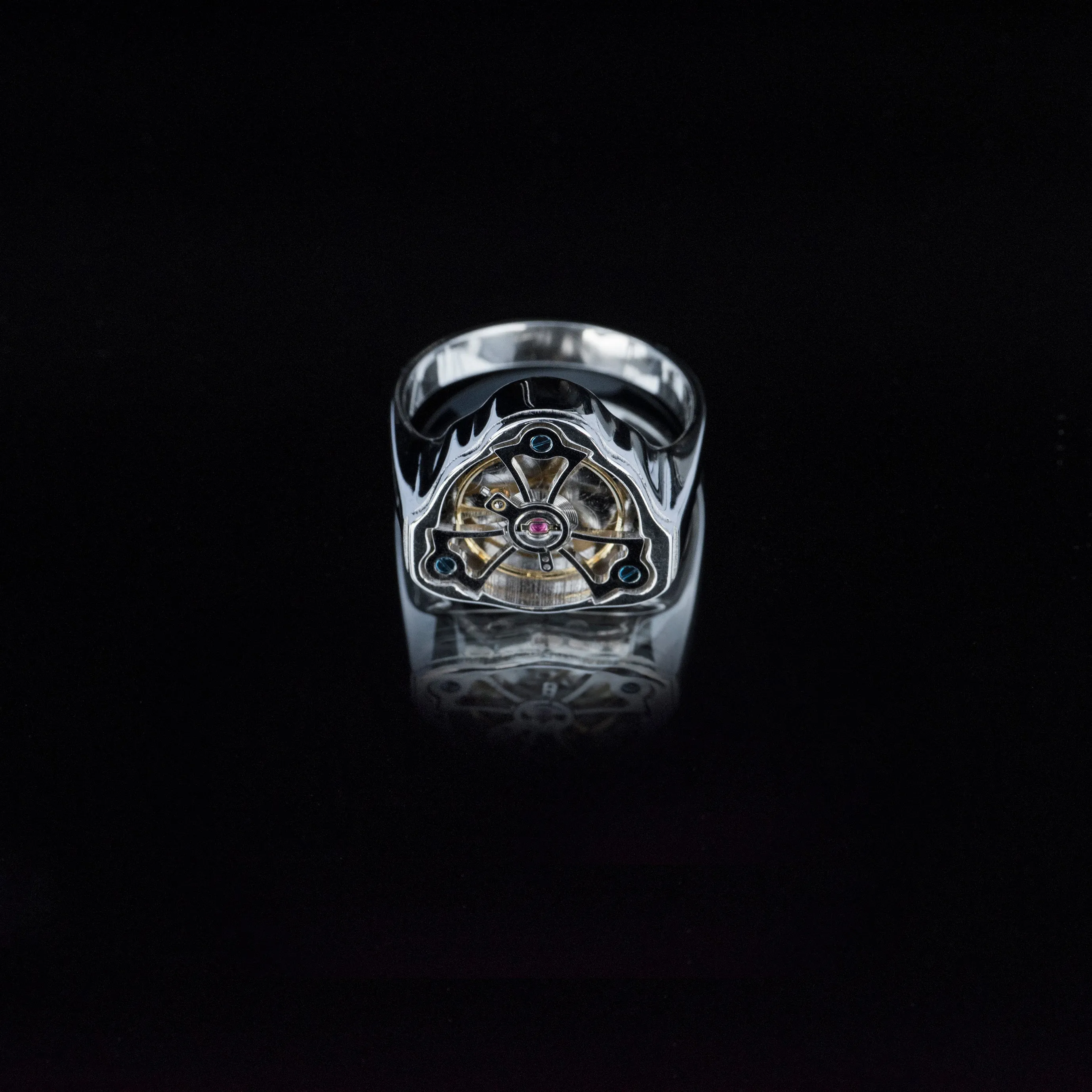 Silver Spinner Ring - NAVIGATOR