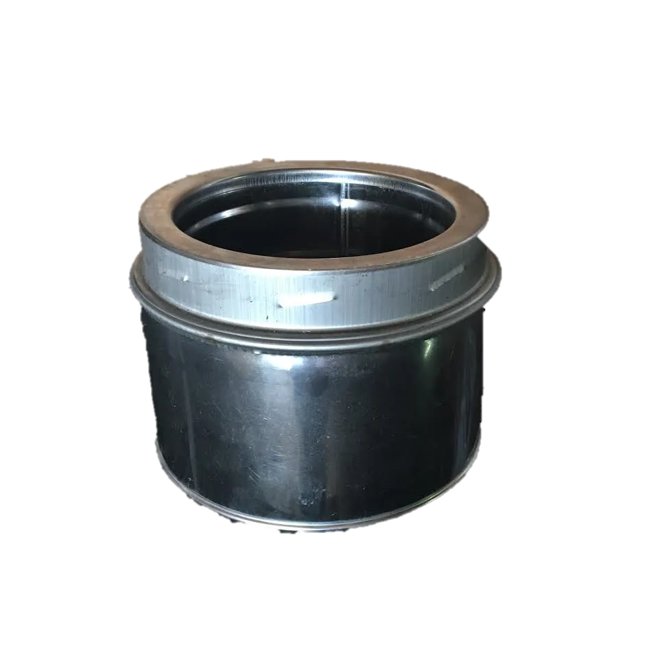 Stainless Steel DuraTech: 6" Section Stainless Steel Double Wall Pipe