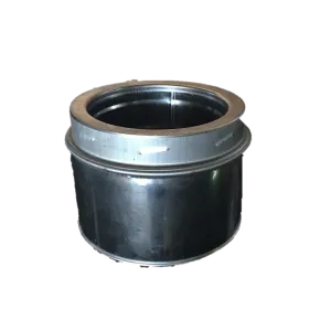 Stainless Steel DuraTech: 6" Section Stainless Steel Double Wall Pipe