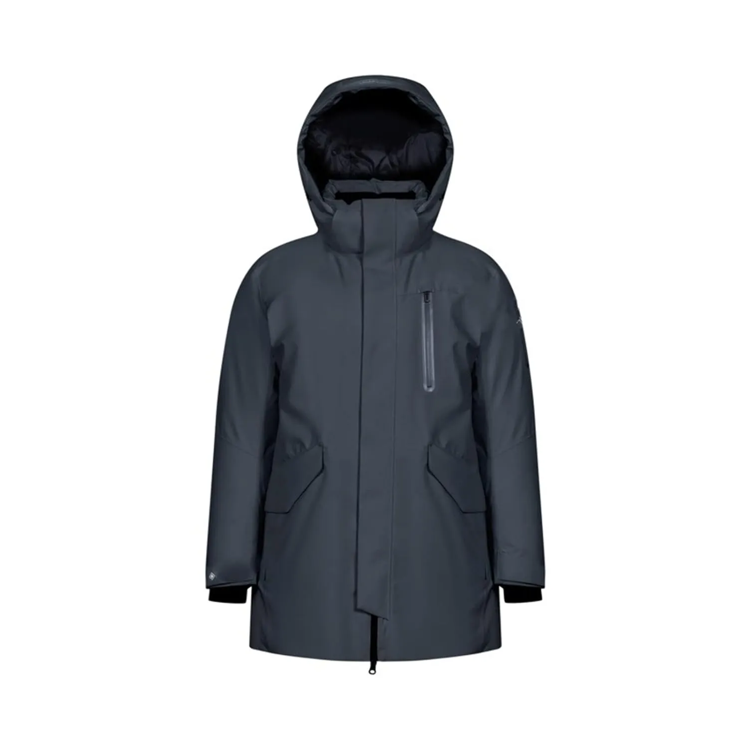 TAMSOI Men's Coats Men Medium Long Jacket Outdoor Heat Storage Waterproof Windproof Winter Warm Goose Down Jacket (Size : Medium)